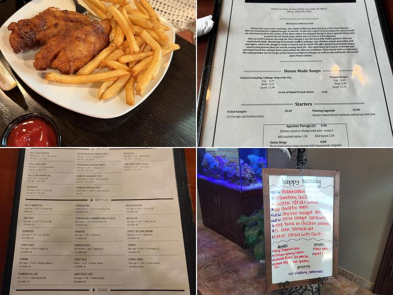 Marcus Grill Menu