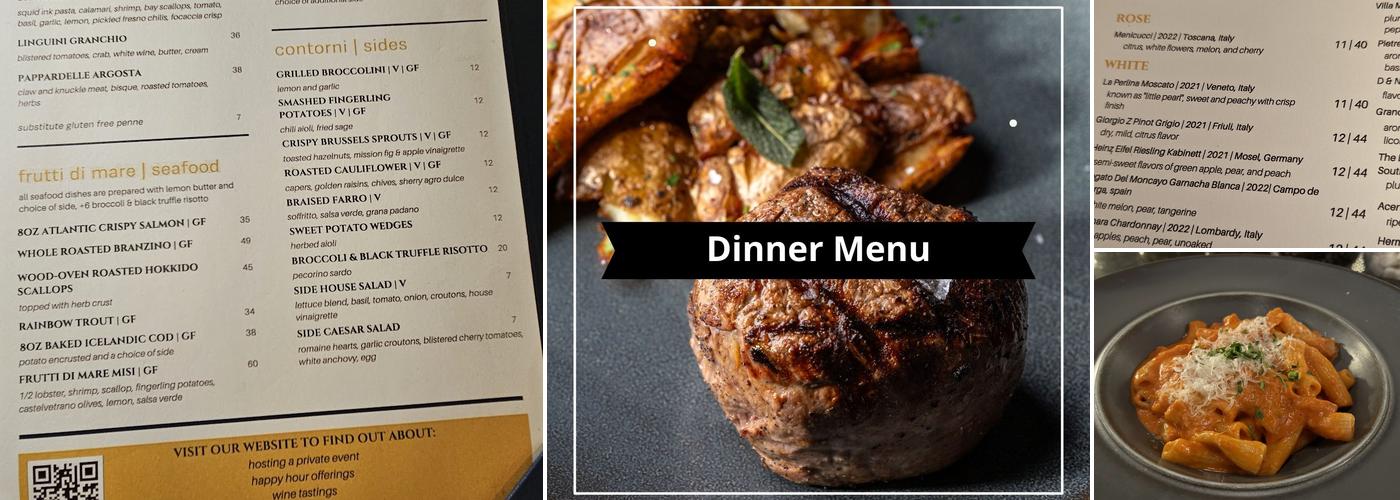 Salt & Vine Menu