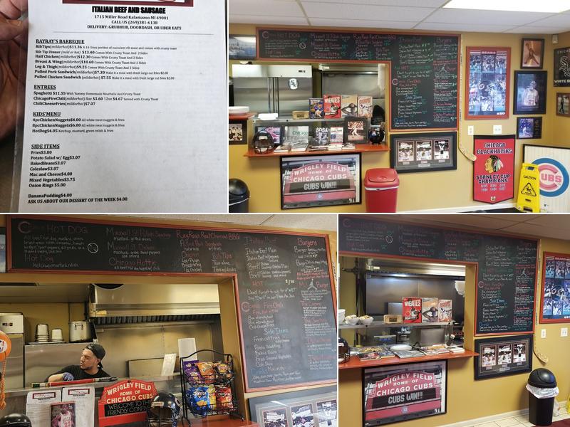 Ray Ray's Italian Beef & Sausage Menu