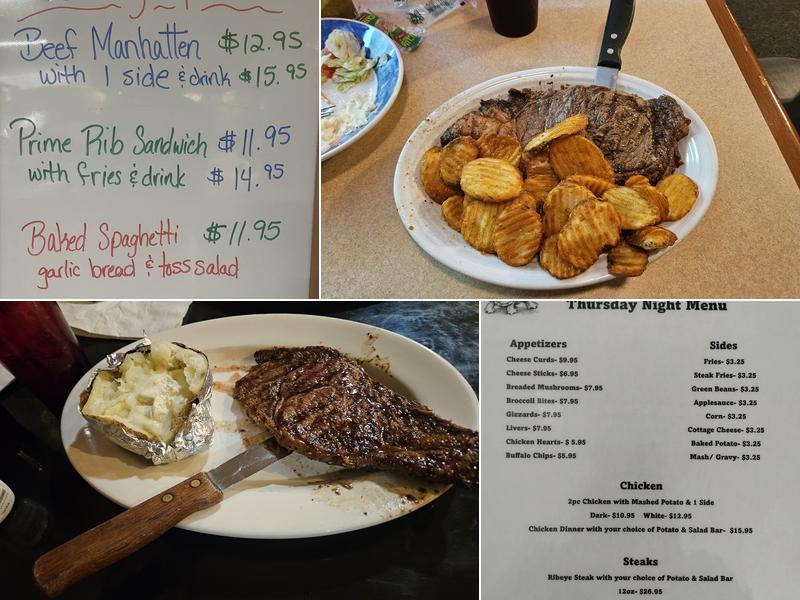 Turtles restaurant and pub Menu