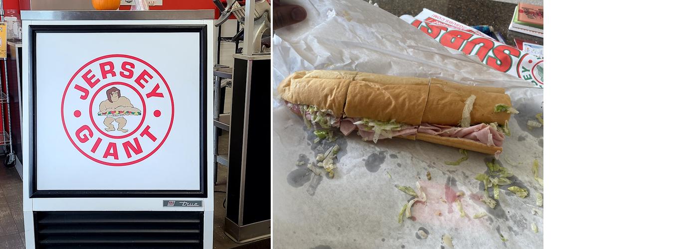 Jersey Giant SUBS! Menu