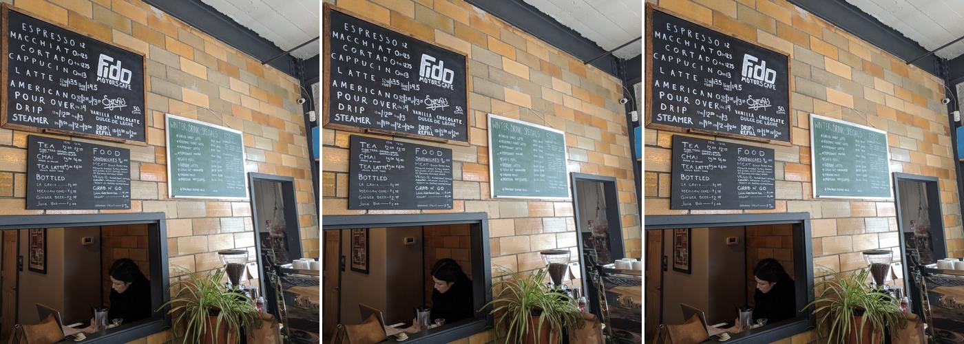 Start Here Coffee Menu