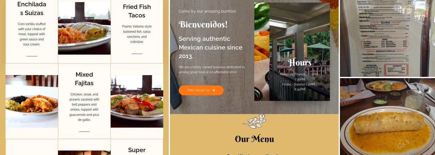 La Bodeguita Menu