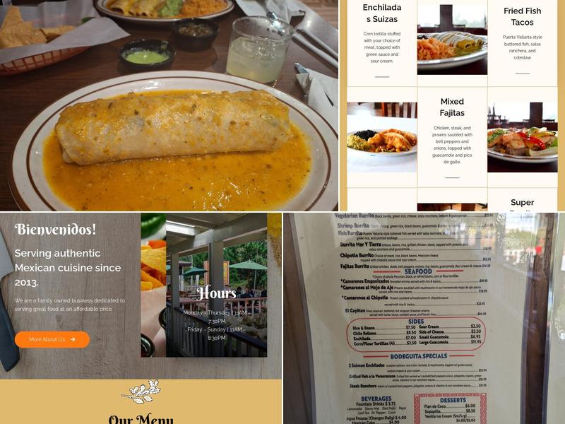La Bodeguita Menu