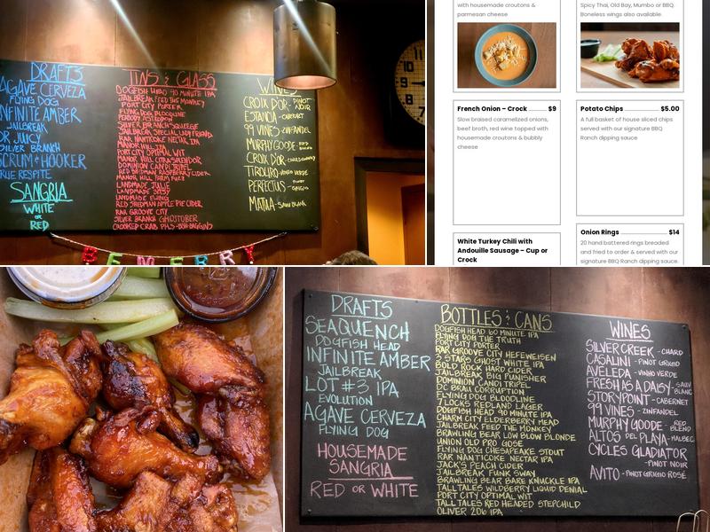 Full On Craft Eats & Drinks Menu