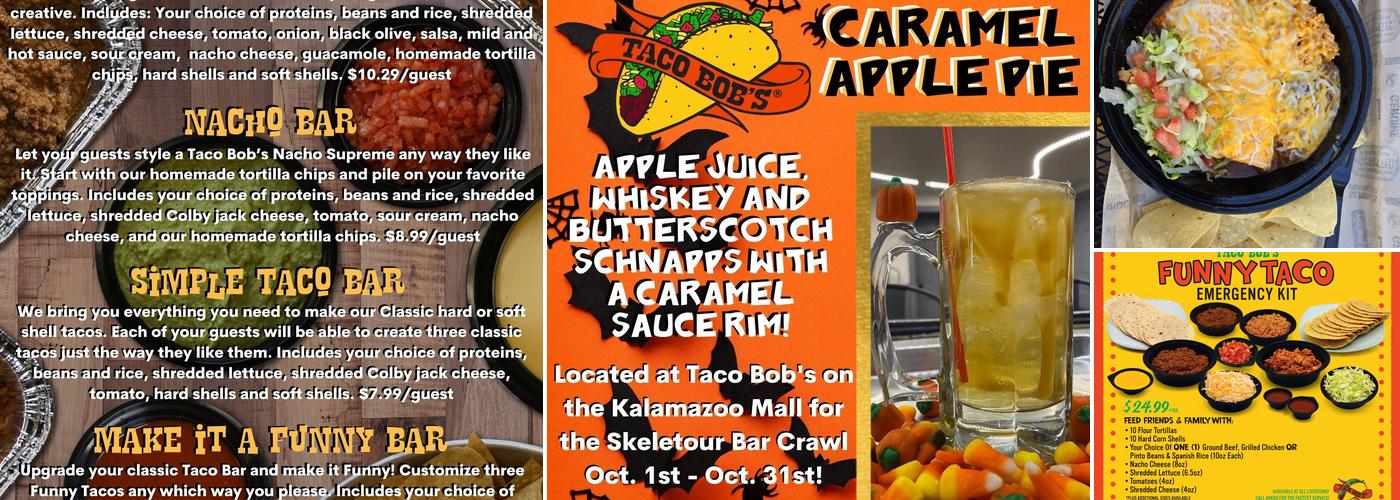 Taco Bob's Menu