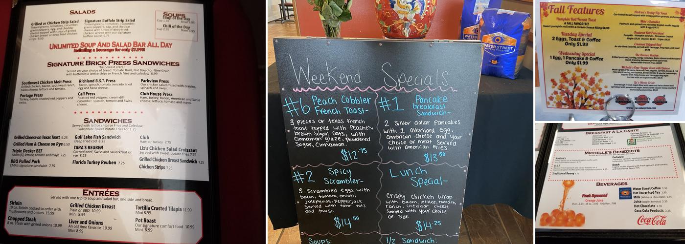 Michelle’s Menu