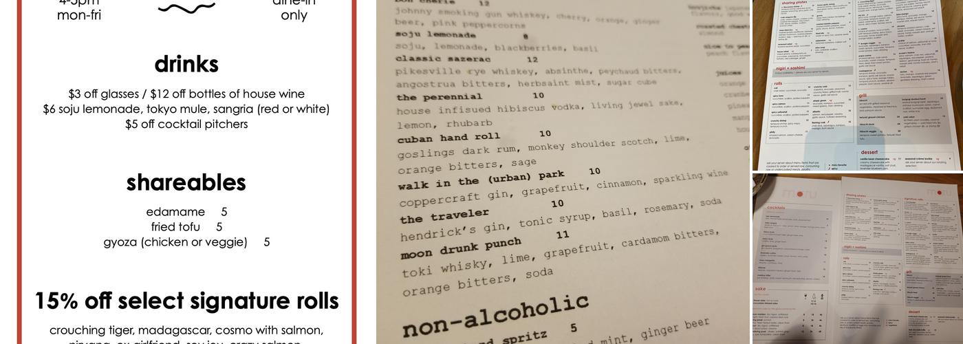 Maru Sushi & Grill Menu