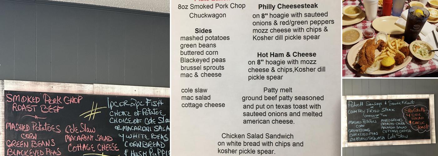 Poole Mill Restaurant Menu
