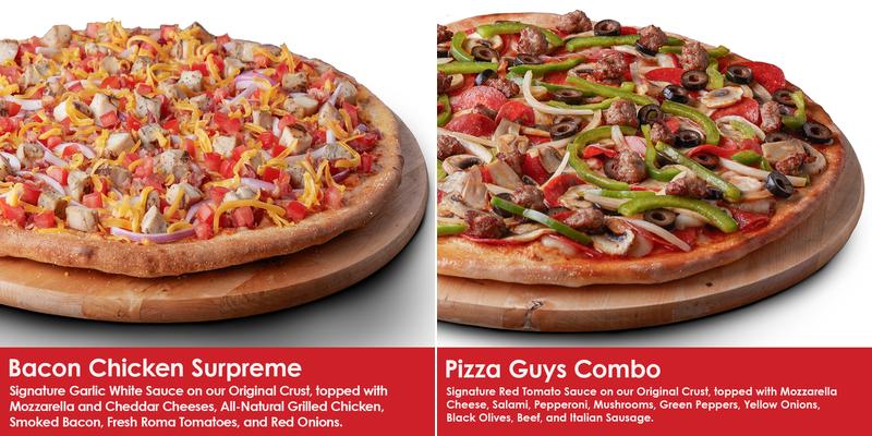 Pizza Guys Menu