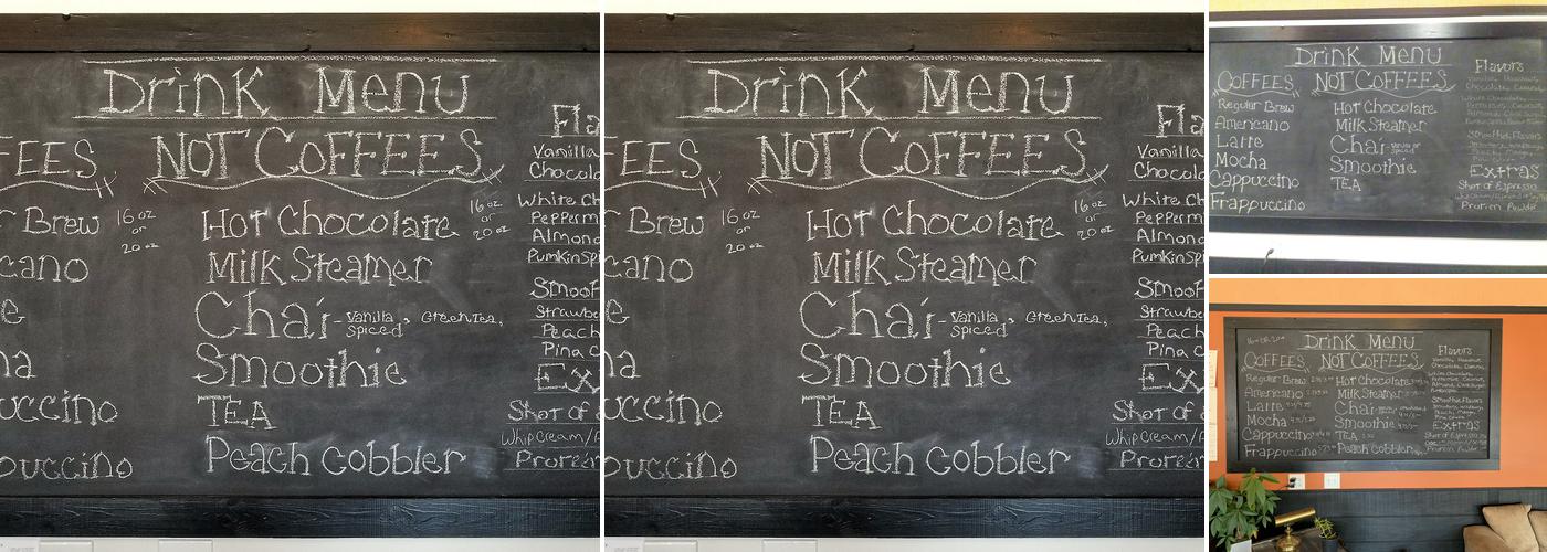 The King's Café Menu