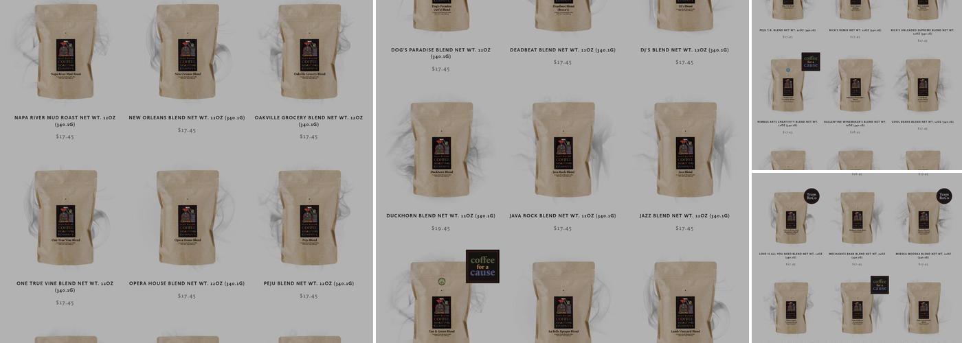 Napa Valley Coffee Roasting Co Menu