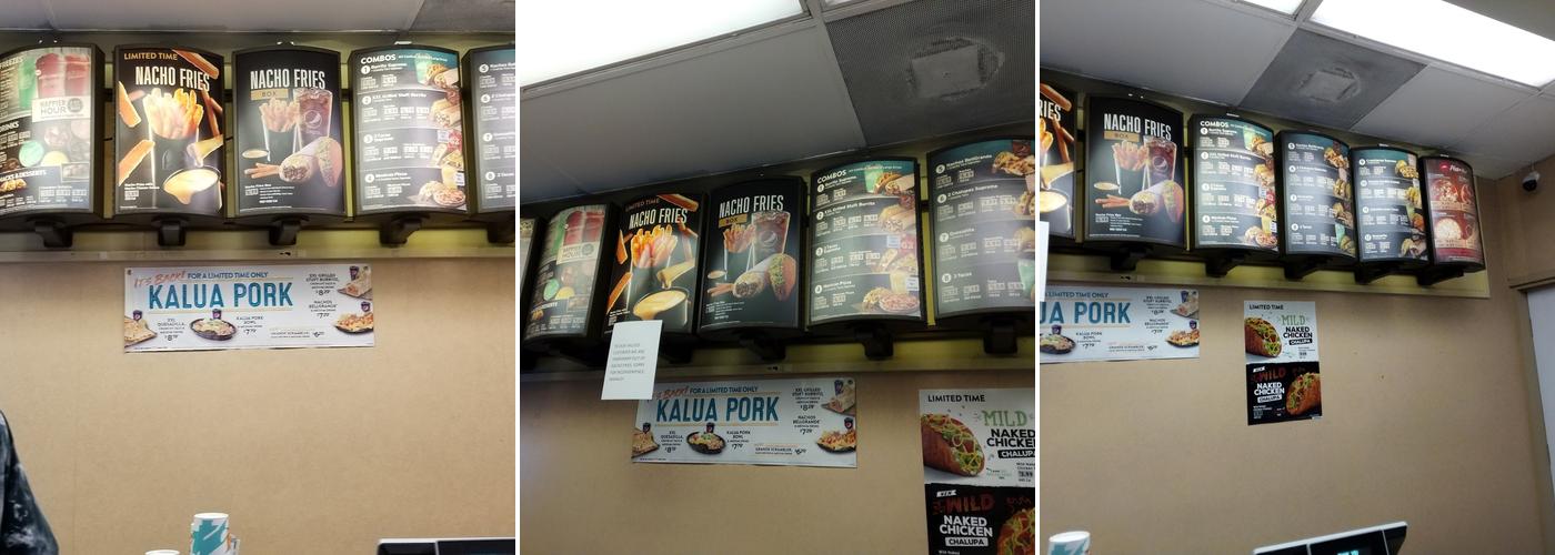 Taco Bell Menu