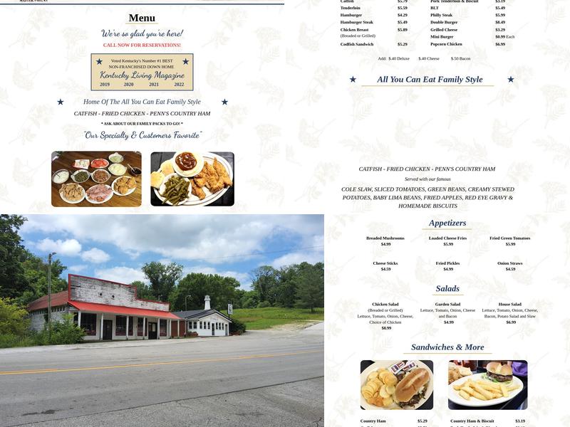 Lighthouse Restaurant Menu