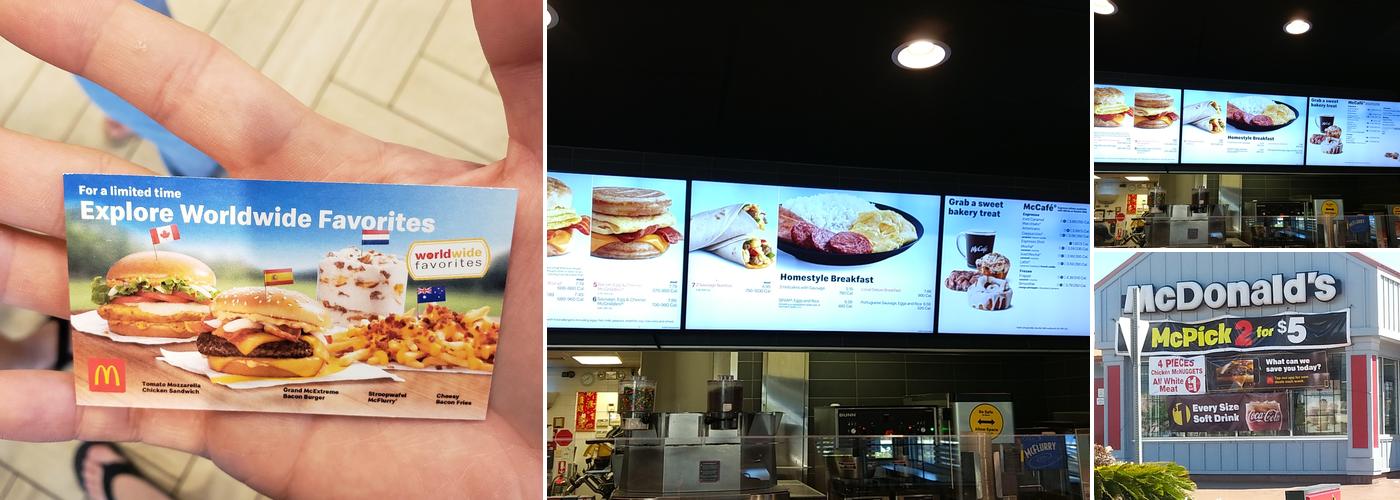 McDonald's Menu