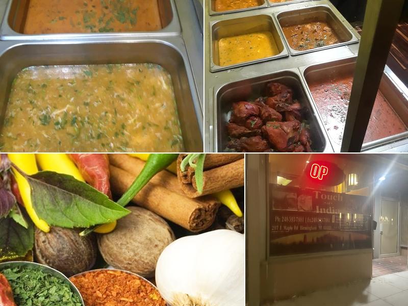 Touch of India 297 E Maple Rd, Birmingham