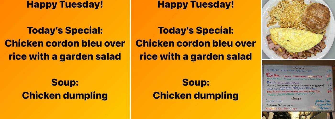 JB's Place Menu
