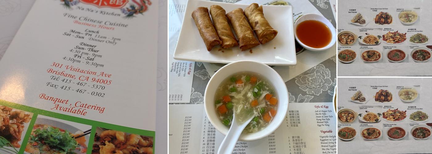 Na Na's Kitchen Menu