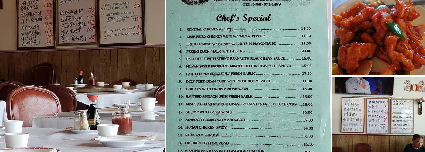 Silver House Menu
