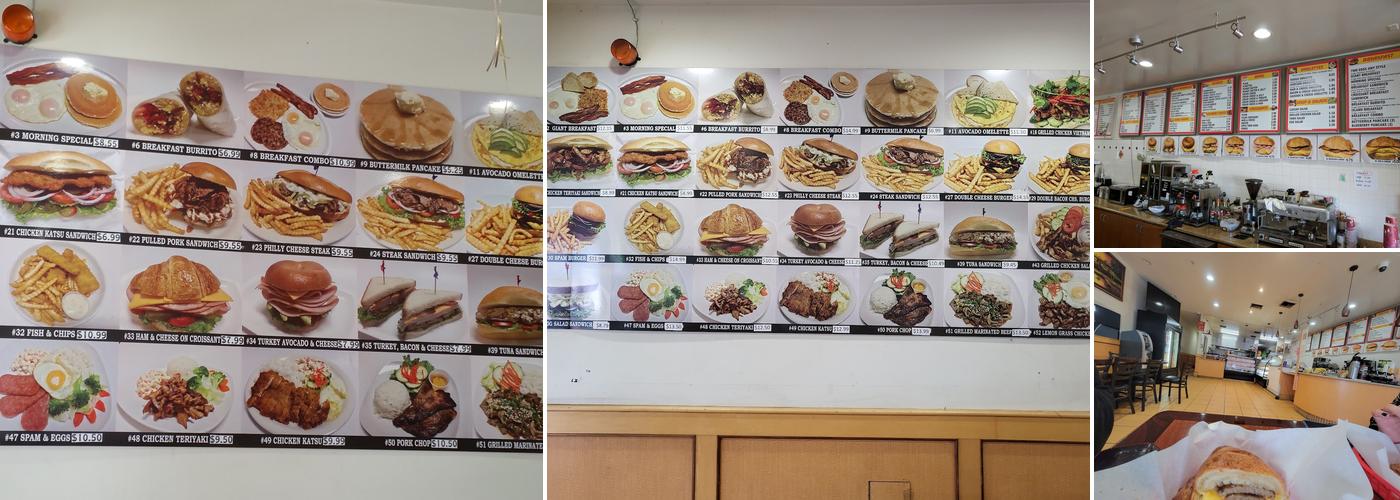 Lucky's Bakery & Cafe Menu