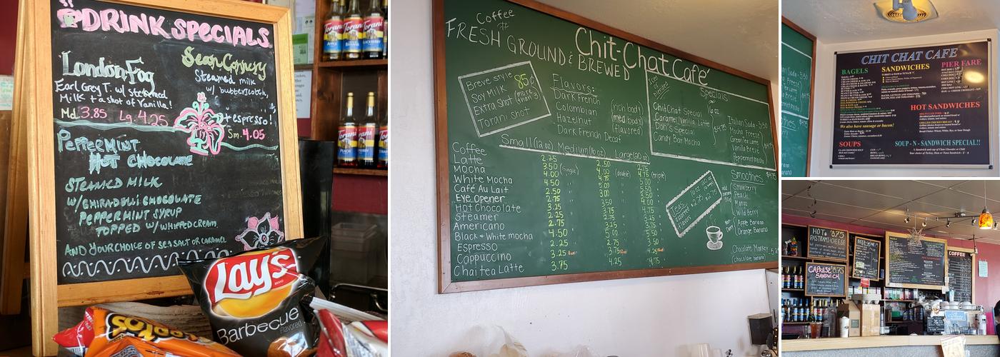 Chit-Chat Cafe Menu