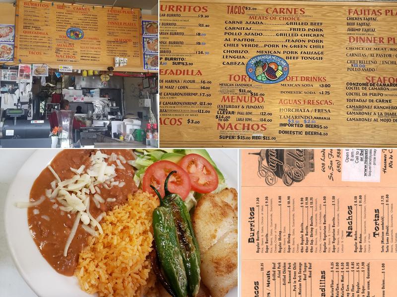 Taqueria Celaya Menu