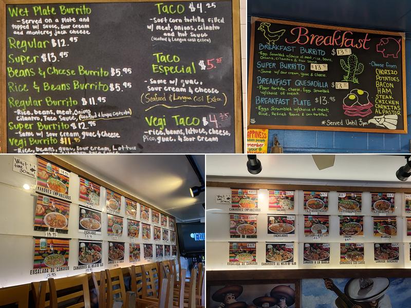 Taqueria San Bruno Menu