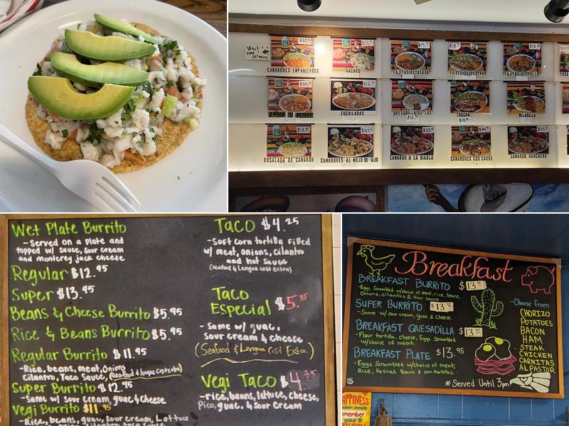 Taqueria San Bruno Menu