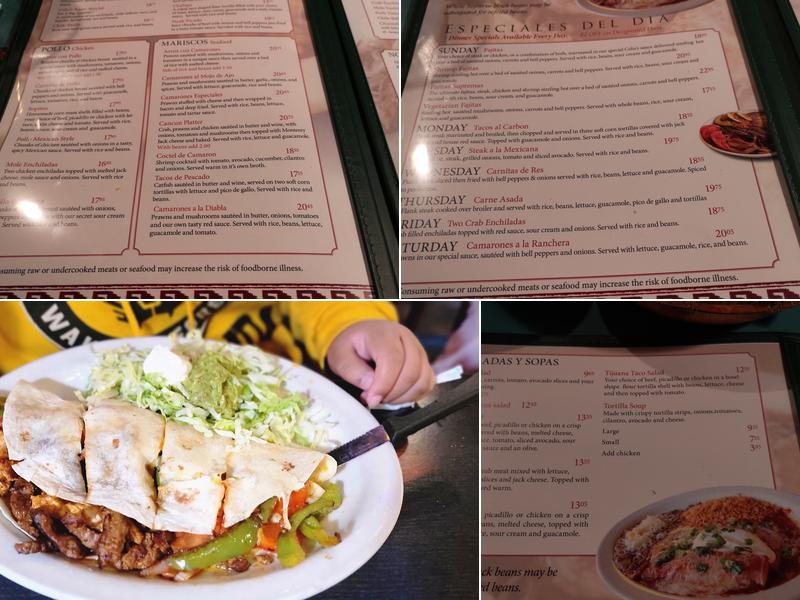 Celia's Menu
