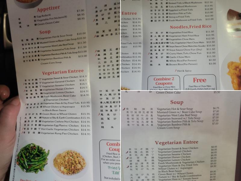 Emmy's Restaurant Menu