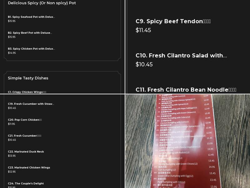 Dumpling Empire Menu