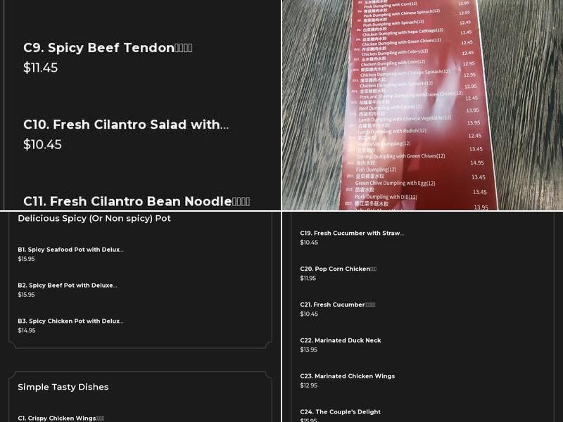 Dumpling Empire Menu
