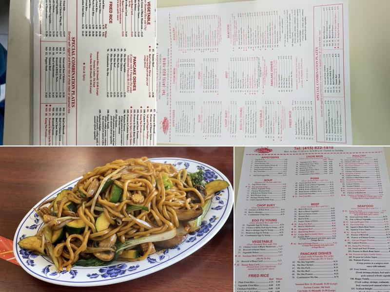 Peking Wok Restaurant Menu