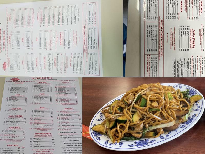 Peking Wok Restaurant Menu