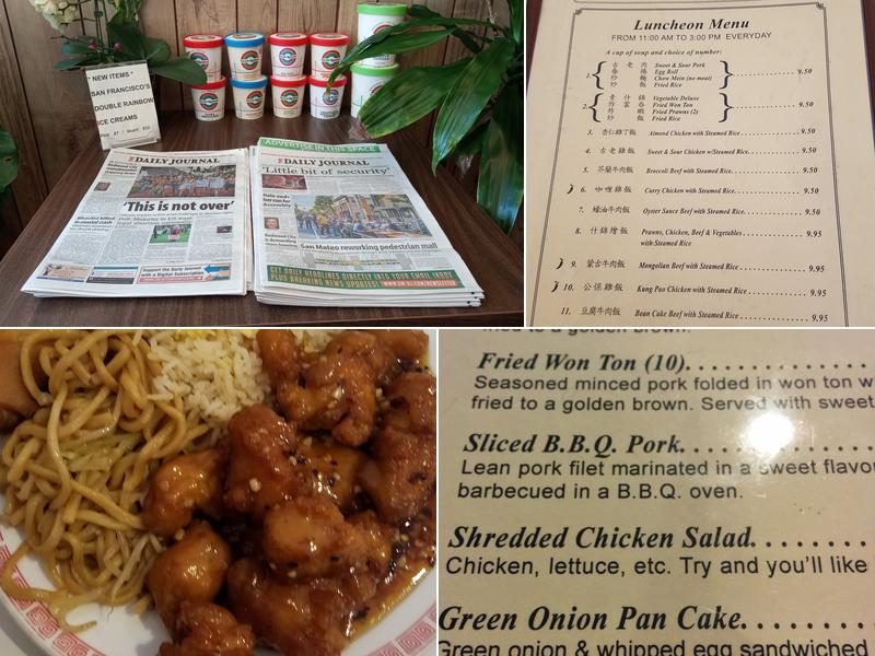 Lai Lai Restaurant Menu