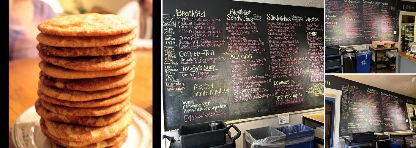 Yellow Bird Café Menu