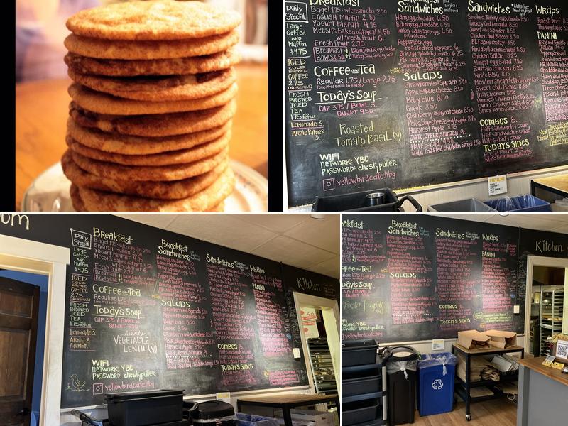 Yellow Bird Café Menu