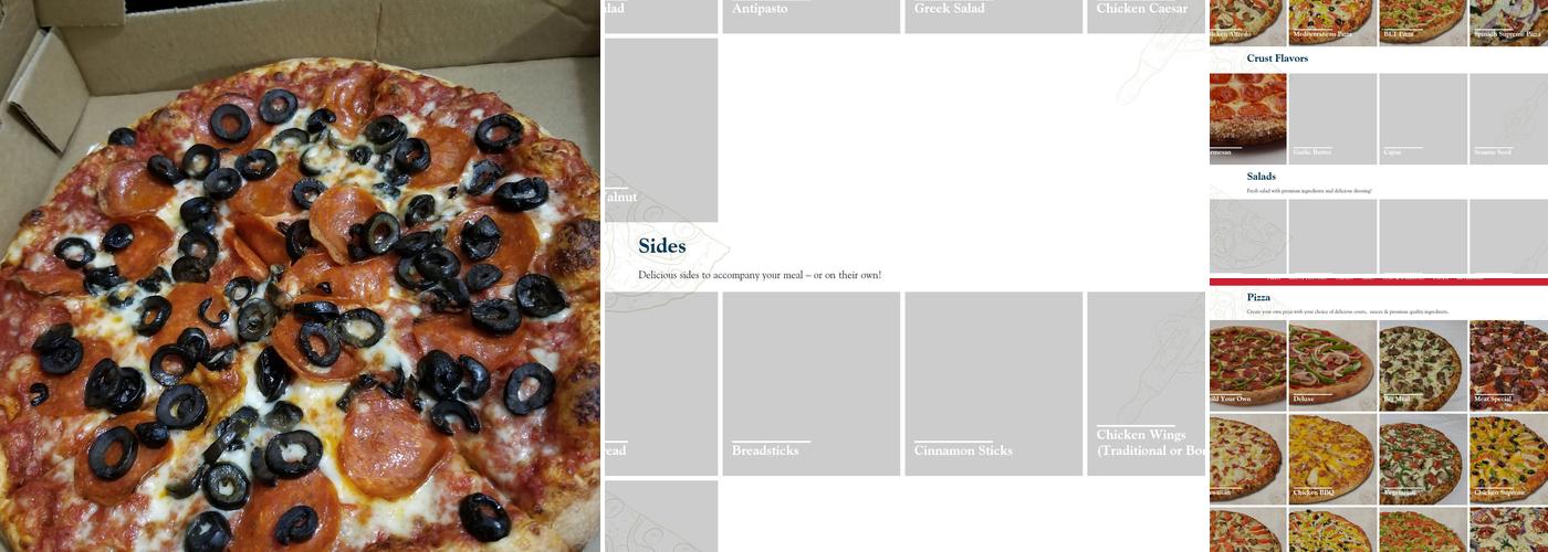Benito's Pizza Menu