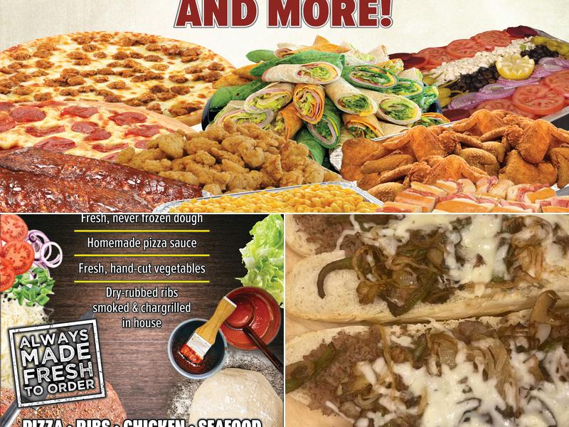 Happy's Pizza Menu