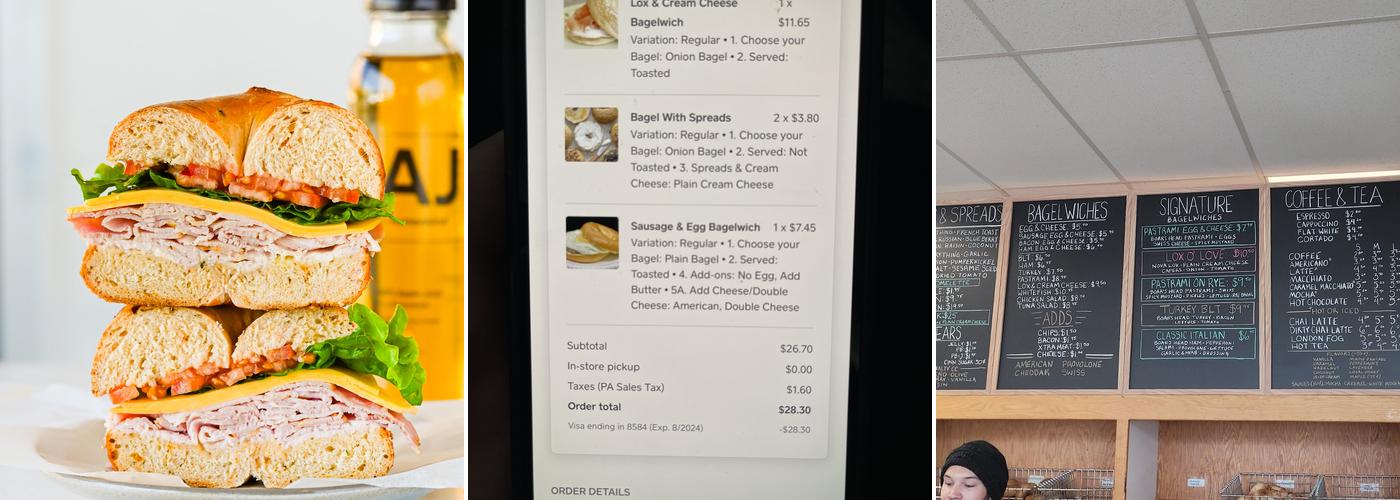 Bagel Lovers Café Menu