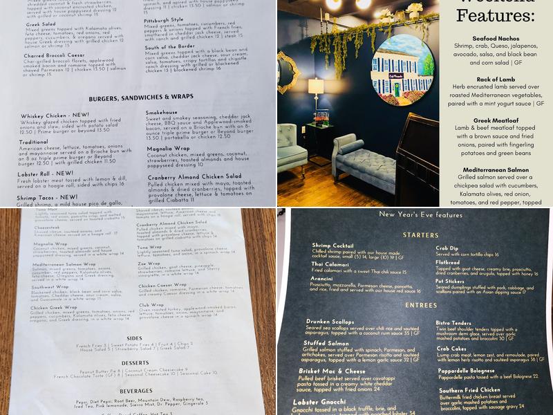 Café Magnolia Menu