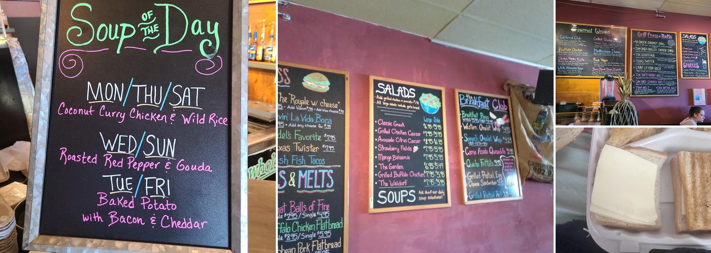 Juice & Java Menu