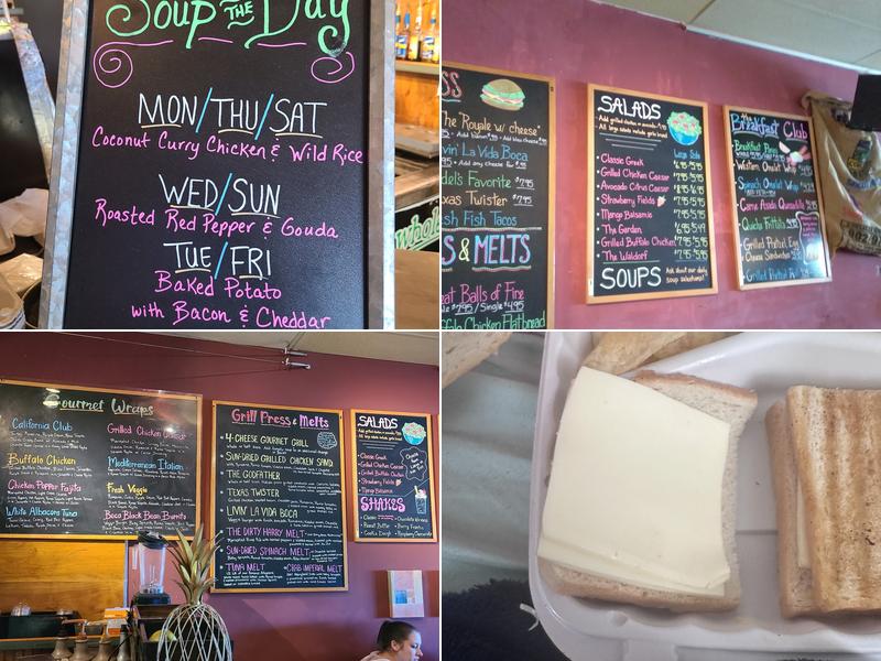 Juice & Java Menu