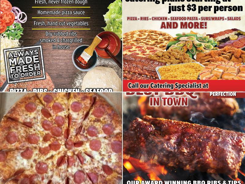 Happy's Pizza Menu