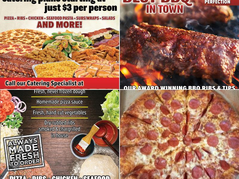 Happy's Pizza Menu