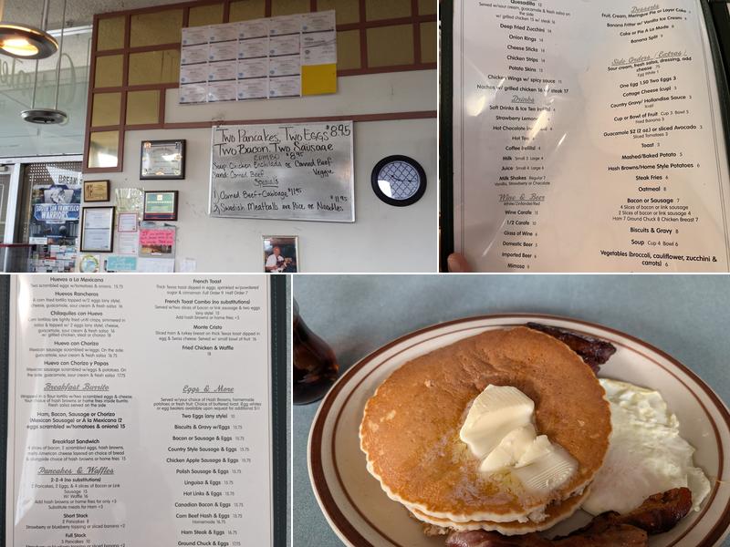 Gunter's Restaurant Menu