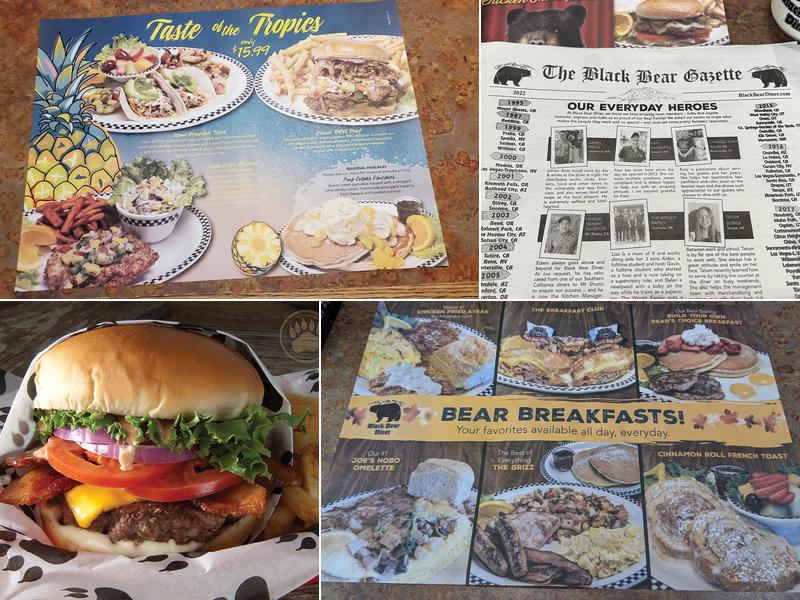 Black Bear Diner Fremont Menu