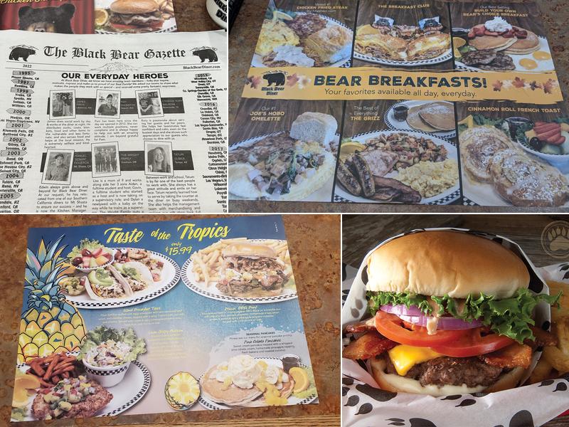 Black Bear Diner Fremont Menu