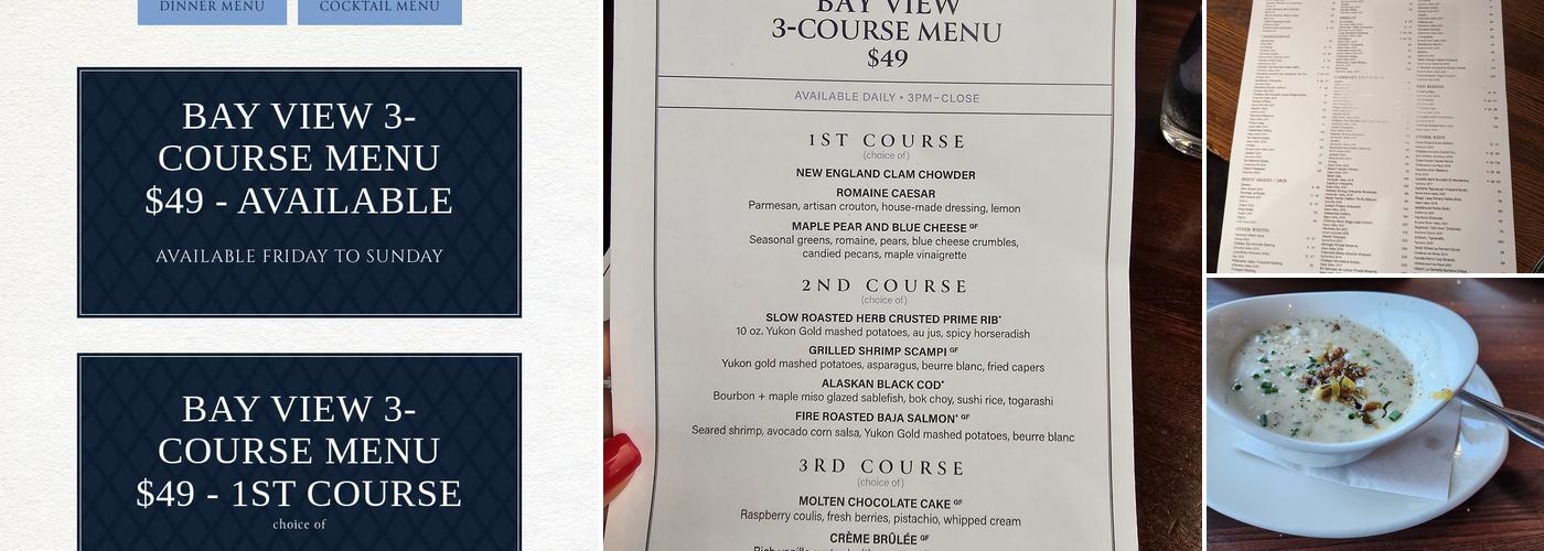 Kincaid's Fish, Chop & Steakhouse Menu