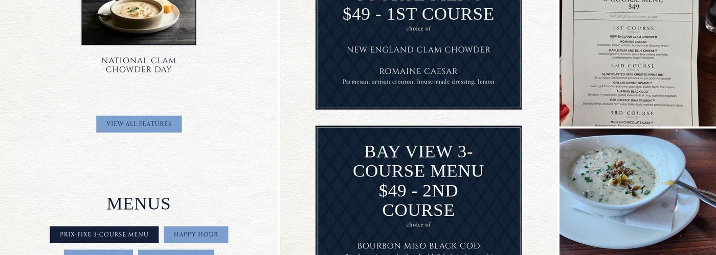 Kincaid's Fish, Chop & Steakhouse Menu